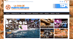Desktop Screenshot of laguiadepuertopenasco.com